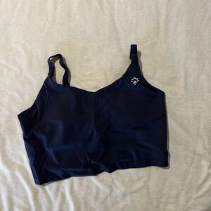 Women's grey Workout Top
